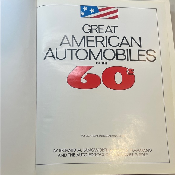 Great American Automobiles of the 60s Book Coffee Table - Picture 7 of 10